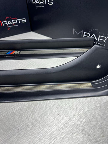 1996-2002 BMW Z3M Roadster Front Entrance Door Sills Scuff Plates Covers Trims