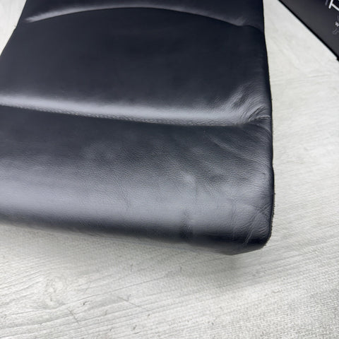 2001-2006 BMW E46 M3 Coupe Rear Top Seat Black Napa Leather OEM