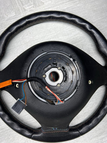 1998 - 2002 BMW E37 Z3M Z3 FRONT GREY GRAY LEATHER M SPORT STEERING WHEEL OEM