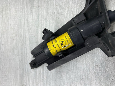 01-06 BMW E46 M3 Headlight Bracket Left + Washer Nozzle Jet Pump 1301073017