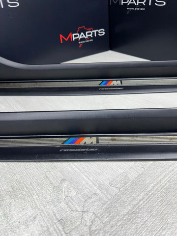 1996-2002 BMW Z3M Roadster Front Entrance Door Sills Scuff Plates Covers Trims