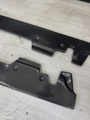BMW E92 E93 M3 08-13 Performance Carbon Fiber Side Skirt Extension Splitters