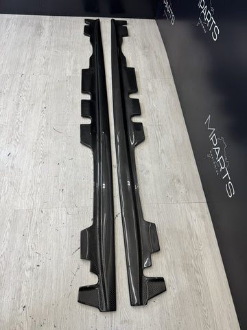 BMW E92 E93 M3 08-13 Performance Carbon Fiber Side Skirt Extension Splitters