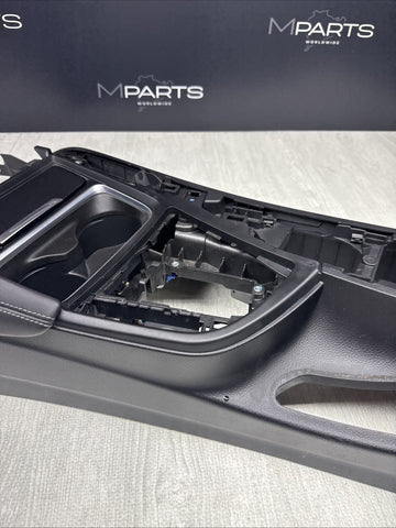 15-20 BMW F80 F82 F83 M3 M4 COMPLETE ARMREST CUPHOLDERS CENTER CONSOLE BLACK