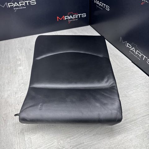 2001-2006 BMW E46 M3 Coupe Rear Top Seat Black Napa Leather OEM