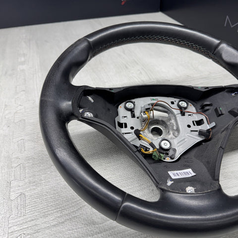 OEM Genuine BMW 08-13 E90 E92 E93 M3 Leather Steering Wheel Manual
