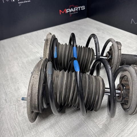 BMW E46 M3 FRONT SHOCKS STRUTS 31312282266 OEM BLUE MARKING SPRINGS PAIR