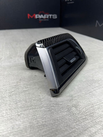 15-20 BMW F80 F82 F83 M3 M4 LEFT AIR VENT INTERIOR TRIM PANEL CARBON FIBER OEM