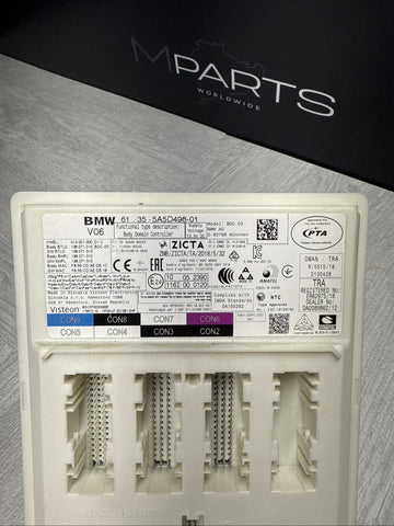 21-26 BMW G80 G82 G83 M3 M4 Front Body Control Module Domain FEM BCM 61355A5D498