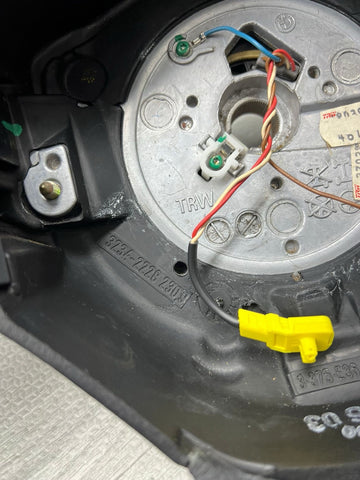 1998 - 2002 BMW E37 Z3M Z3 FRONT GREY GRAY LEATHER M SPORT STEERING WHEEL OEM