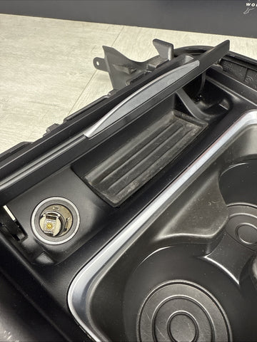 15-20 BMW F80 F82 F83 M3 M4 COMPLETE ARMREST CUPHOLDERS CENTER CONSOLE BLACK