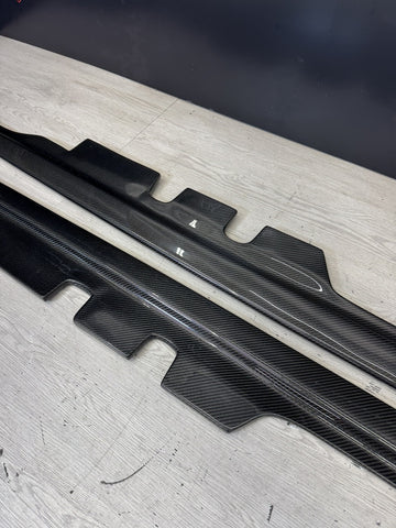 BMW E92 E93 M3 08-13 Performance Carbon Fiber Side Skirt Extension Splitters