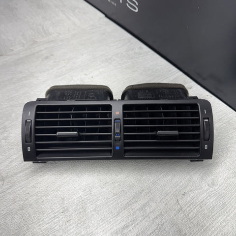 01-06 Bmw E46 325 330 M3 Center Dash Heater Ac Air Fresh Vent Grill Trim Oem