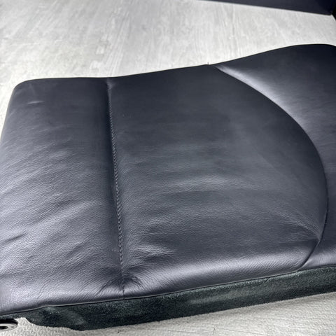 2001-2006 BMW E46 M3 Coupe Rear Top Seat Black Napa Leather OEM