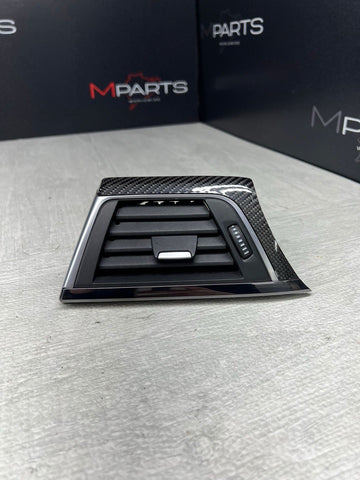 15-20 BMW F80 F82 F83 M3 M4 LEFT AIR VENT INTERIOR TRIM PANEL CARBON FIBER OEM