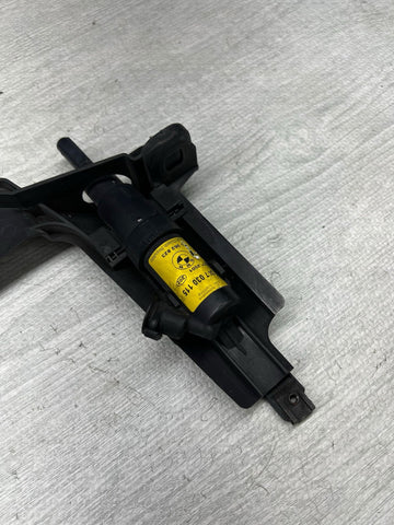 01-06 BMW E46 M3 Headlight Bracket Left + Washer Nozzle Jet Pump 1301073017