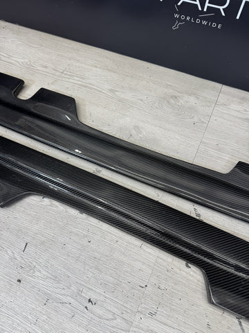 BMW E92 E93 M3 08-13 Performance Carbon Fiber Side Skirt Extension Splitters