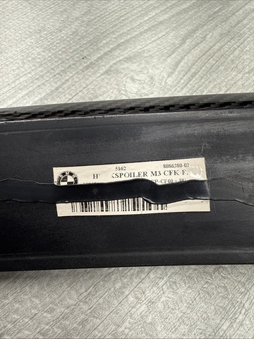 BMW 21-25 M340i 330i G20 G80 M3 CARBON FIBER REAR TRUNK DECK LID SPOILER OEM