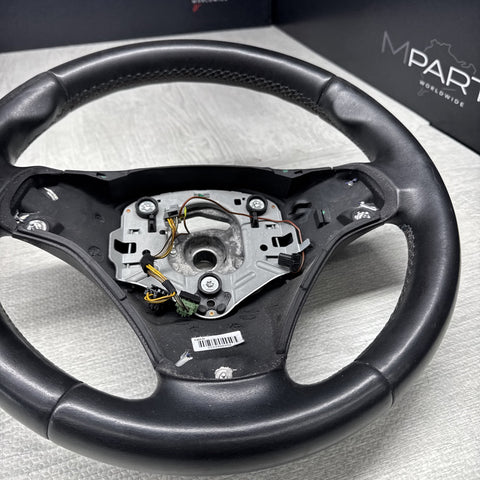 OEM Genuine BMW 08-13 E90 E92 E93 M3 Leather Steering Wheel Manual