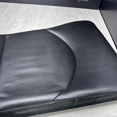 2001-2006 BMW E46 M3 Coupe Rear Top Seat Black Napa Leather OEM