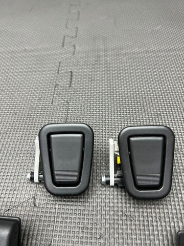 2006-2013 BMW E92 328 335 M3 Interior Grab Grip Handle Bars Black Set OEM