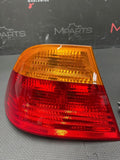 BMW E46 M3 01-03 COUPE TAIL LIGHTS LAMPS PAIR OEM AMBER