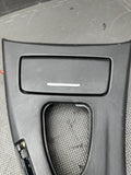 2009-2013 BMW E93 M3 CIC Center Console Cover Shifter Trim Panel Black DCT
