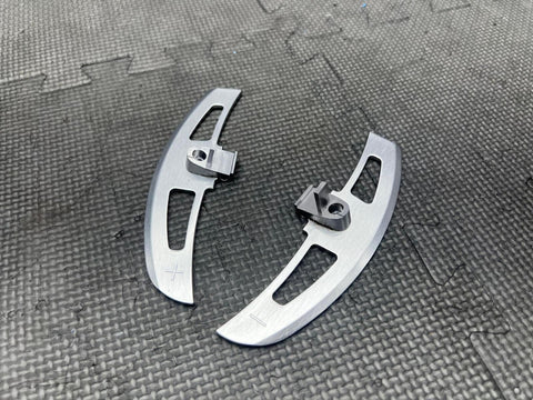 BMW Stock Factory 01-06 E46 M3 SMG Paddle Shifters Brushed Aluminum