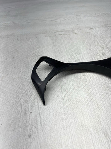08-13 BMW E90 E92 E93 M3 Lower Steering Wheel Trim Cover Plate Black
