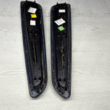 01-06 BMW OEM E46 M3 Coupe Convertible Trim Armrest Pads Set Black 8238622