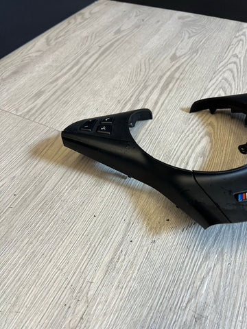 BMW E60 M5 M6 STEERING WHEEL TRIM 650i 550i 530i 535i 528i 650i 645i 635i OEM