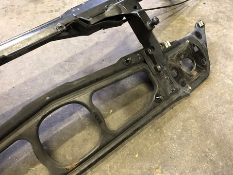 (PICKUP ONLY) BMW E46 M3 01-06 FRONT CLIP RADIATOR SUPPORT + ACTUATORS ORIGINAL