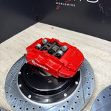 NEW 95-99 BMW E36 M3 BREMBO Big Brake Kit Red Calipers Rotors Set Plug Play