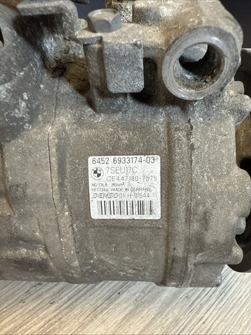 06-13 BMW E92 E93 E60 E63 E64 M3 M5 M6 V8 V10 AC AIR CONDITIONING COMPRESSOR OEM