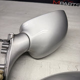 01-06 BMW E46 M3 Side View Door Mirrors Pair Titan Silver *Notes*