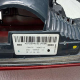 12-15 BMW F30 F80 328 335 M3 Rear Left Driver Side Inner Tail Light Lamp OEM