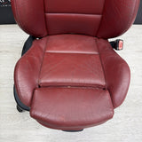 OEM BMW E46 M3 Coupe Leather Passenger Seat Interior IMOLA RED *Notes*