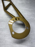 ROGUE ENGINEERING 01-06 BMW E46 M3 1 PC STEEL RACING STRUT BAR BRACE BRONZE