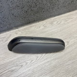 01-06 BMW OEM E46 M3 Titan Shadow Gray Vert Trim Armrest + Pad Left Driver Rear