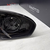 13-16 BMW F10 M5 RIGHT PASSENGER SIDE MIRROR NO CAMERA SAPPHIRE BLACK *DAMAGE
