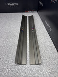 96-99 BMW E36 M3 Coupe / Convertible Door Sills Trims Pair Grey OEM