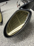 00-03 BMW E39 M5 Front Side Mirrors Power Fold OEM Anthracite Metallic