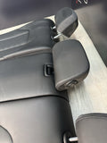 21-26 BMW G80 M3 Sedan Rear Backrest Back Rest Black Leather Seats