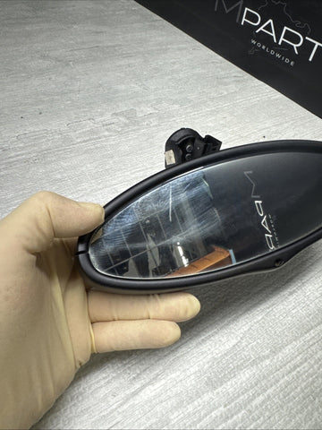 01-06 BMW E46 M3 Rearview Rear View Oval Mirror *Notes*