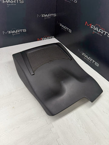 01-06 BMW E46 M3 Convertible Front Left Seat Backrest Cover Black Napa OEM