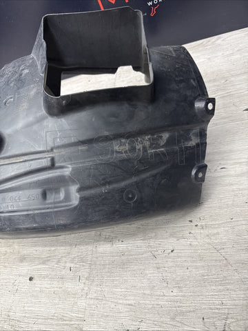 08-11 BMW E90 M3 SEDAN FRONT RIGHT REARWARD FENDER LINER SPLASH GUARD OEM