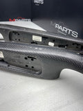 01-06 BMW E46 330ci ZHP M3 Black Cube/Black Door Trim Armrests Front