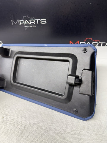 21-26 BMW G80 G82 G83 M3 M4 Center Console Armrest Arm Rest Top Fjords Blue