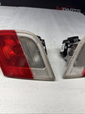 03-06 BMW E46 325 330 M3 Trunk Mounted Inner Tail Lights Pre Lci