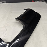 01-06 BMW E46 M3 Rear Bumper Lower Lip Diffuser Trim Panel OEM Jet Black